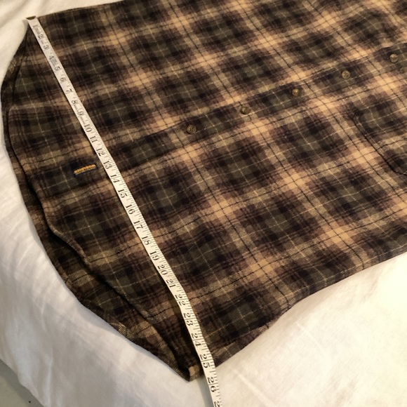 Woolrich wool blend plaid warm shirt XL - Picture 8 of 16